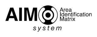 AIM AREA IDENTIFICATION MATRIX SYSTEM logo