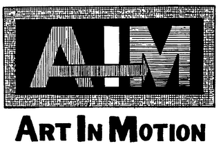 AIM ART IN MOTION logo