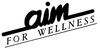 AIM FOR WELLNESS logo