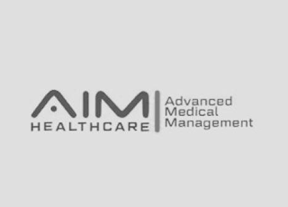 AIM HEALTHCARE ADVANCED MEDICAL MANAGEMENT logo
