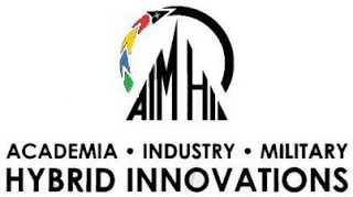 AIM HI ACADEMIA INDUSTRY MILITARY HYBRID INNOVATIONS logo