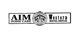 AIM HOME CARE WESTERN MEDICAL SERVICES logo