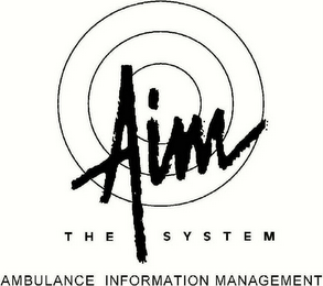 AIM THE SYSTEM AMBULANCE INFORMATION MANAGEMENT logo
