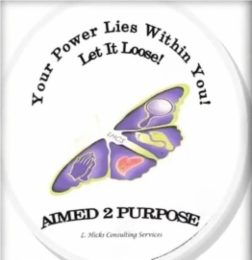 AIMED 2 PURPOSE LIES L HICKS CONSULTING SERVICES IT POWER LET YOU! WITHIN LHCS LOOSE! YOUR logo