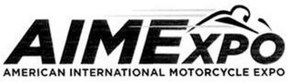 AIMEXPO AMERICAN INTERNATIONAL MOTORCYCLE EXPO logo
