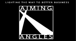 AIMING ANGLES LIGHTING THE WAY TO BETTER BUSINESS logo