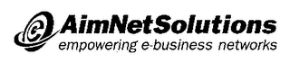 AIMNET SOLUTIONS EMPOWERING E-BUSINESS NETWORKS logo