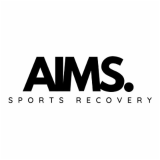 AIMS. SPORTS RECOVERY logo