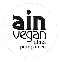 AIN VEGAN ALMA PATAGÓNICA logo
