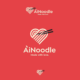 AINOODLE MADE WITH LOVE logo