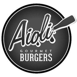 AIOLI GOURMET BURGERS logo