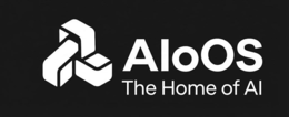 AIOOS THE HOME OF AI logo