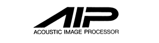 AIP ACOUSTIC IMAGE PROCESSOR logo