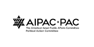 AIPAC PAC THE AMERICAN ISRAEL PUBLIC AFFAIRS COMMITTEE POLITICAL ACTION COMMITTEE logo