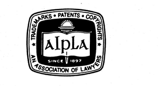 AIPLA TRADEMARKS, PATENTS, COPYRIGHTS AN ASSOCIATION OF LAWYERS logo