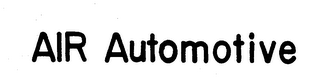 AIR AUTOMOTIVE logo