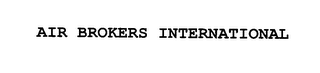 AIR BROKERS INTERNATIONAL logo