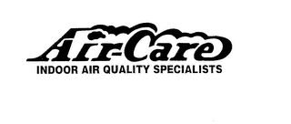 AIR-CARE INDOOR AIR QUALITY SPECIALISTS logo