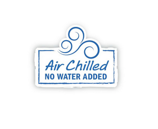 AIR CHILLED NO WATER ADDED logo