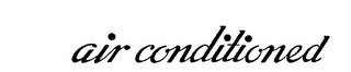 AIR CONDITIONED logo
