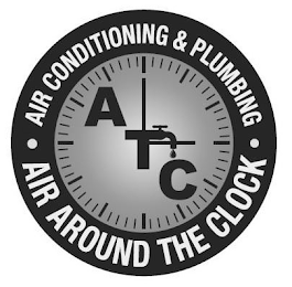 AIR CONDITIONING & PLUMBING ATC ·AIR AROUND THECLOCK· logo
