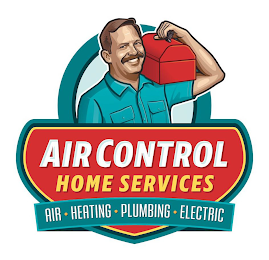 AIR CONTROL HOME SERVICES AIR · HEATING · PLUMBING · ELECTRIC logo