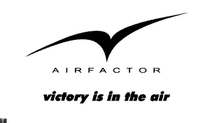 AIR FACTOR VICTORY IS IN THE AIR logo