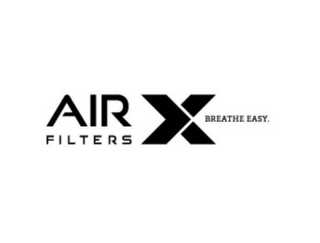 AIR FILTERS X BREATHE EASY. logo