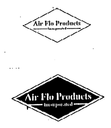 AIR FLO PRODUCTS INCORPORATED logo