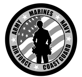 AIR FORCE ARMY MARINES NAVY COAST GUARD logo