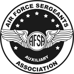 AIR FORCE SERGEANTS ASSOCIATION AFSA AUXILIARY logo