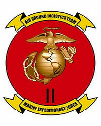 AIR GROUND LOGISTICS TEAM II MARINE EXPEDITIONARY FORCE logo