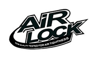AIR LOCK 100% QUALITY TESTED FOR AIR TIGHTNESS logo