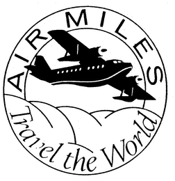 AIR MILES TRAVEL THE WORLD logo