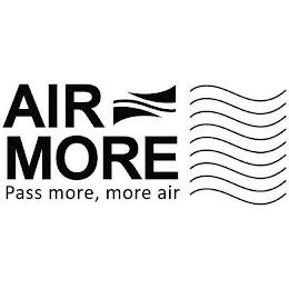 AIR MORE PASS MORE, MORE AIR logo