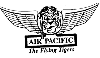 AIR PACIFIC THE FLYING TIGERS logo