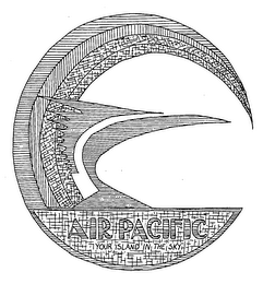 AIR PACIFIC YOUR ISLAND IN THE SKY logo