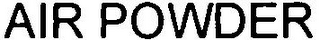 AIR POWDER logo