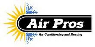AIR PROS AIR CONDITIONING AND HEATING logo