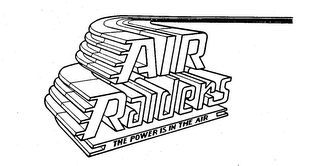 AIR RAIDERS THE POWER IS IN THE AIR logo
