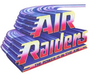 AIR RAIDERS THE POWER IS IN THE AIR logo