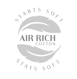 AIR RICH COTTON STARTS SOFT STAYS SOFT