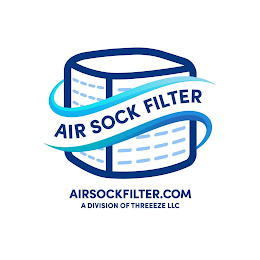 AIR SOCK FILTER AIRSOCKFILTER.COM A DIVISION OF THREEEZE LLC logo