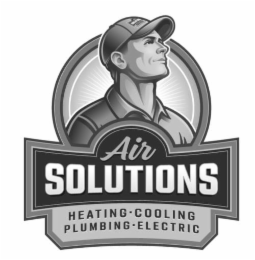 AIR SOLUTIONS HEATING COOLING PLUMBING ELECTRIC logo