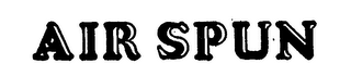 AIR SPUN logo