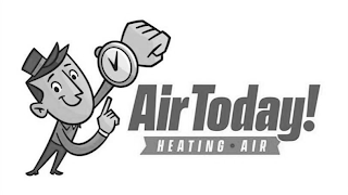 AIR TODAY! HEATING · AIR logo