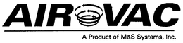 AIR VAC A PRODUCT OF M&S SYSTEMS, INC. logo