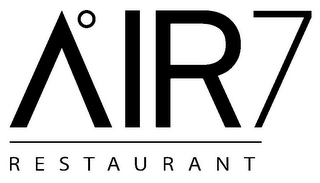 AIR7 RESTAURANT logo