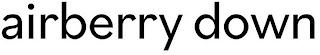 AIRBERRY DOWN logo