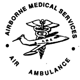 AIRBORNE MEDICAL SERVICES AIR AMBULANCE logo